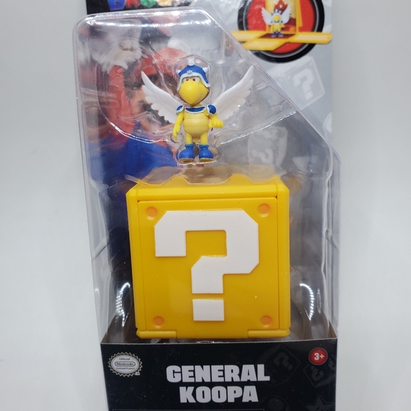 Nintendo Super Mario Bros 1.25 Inch General Koopa Mini Figure NEW - Picture 2 of 3